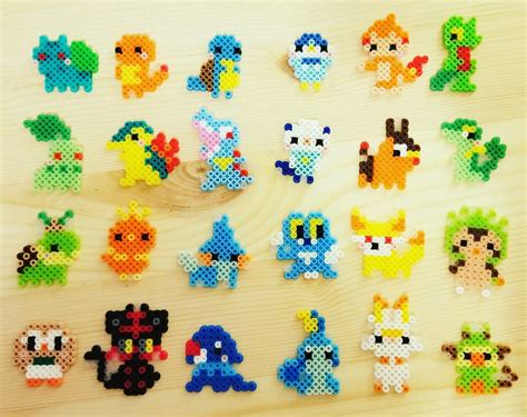 Step 1 Choose your Pok&233;mon The beauty of Pok&233;mon Perler bead creations is you can create any Pok&233;mon by just looking at the pixel art and recreating it dot by. . Easy mini easy pokemon perler beads